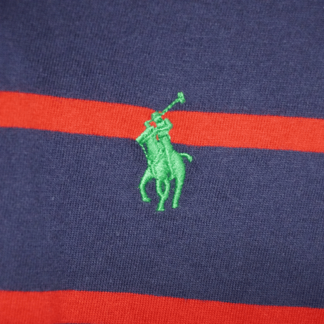 POLO RALPHLAUREN　"MULTI BORDER FOODIE" L/S FOODIE