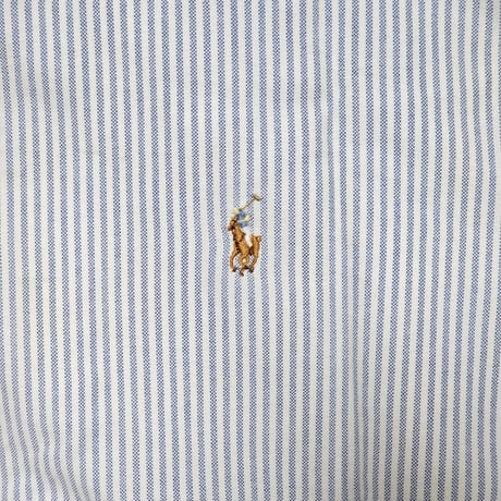 POLO RALPHLAUREN　"STRIPE BOTTON DOWN" L/S SHIRT