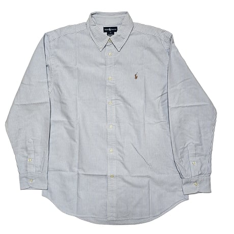 POLO RALPHLAUREN　"STRIPE BOTTON DOWN" L/S SHIRT