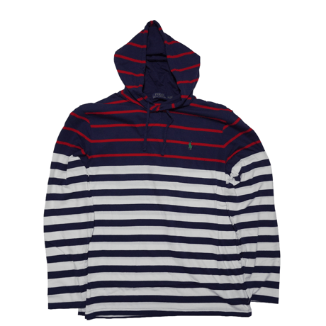 POLO RALPHLAUREN　"MULTI BORDER FOODIE" L/S FOODIE