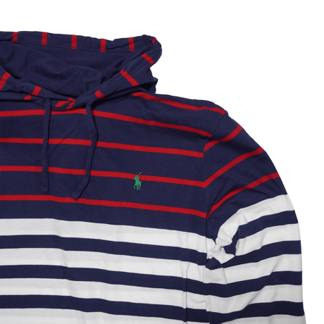 POLO RALPHLAUREN　"MULTI BORDER FOODIE" L/S FOODIE