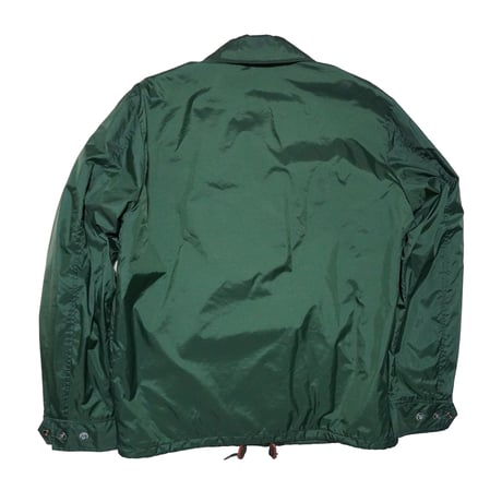 POLO RALPHLAUREN　"NYLON COACH JACKET GREEN" NYLON JACKET