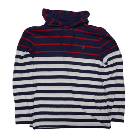 POLO RALPHLAUREN　"MULTI BORDER FOODIE" L/S FOODIE