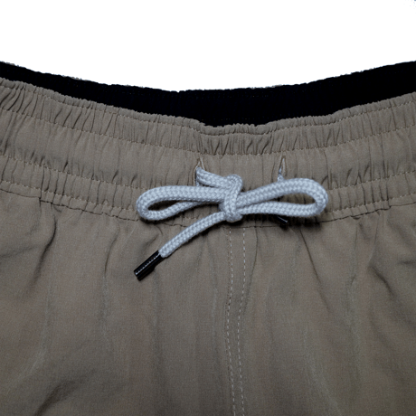 POLO RALPHLAUREN　"BEIGE TRAVELER SWIM SHORTS“ SHORTS