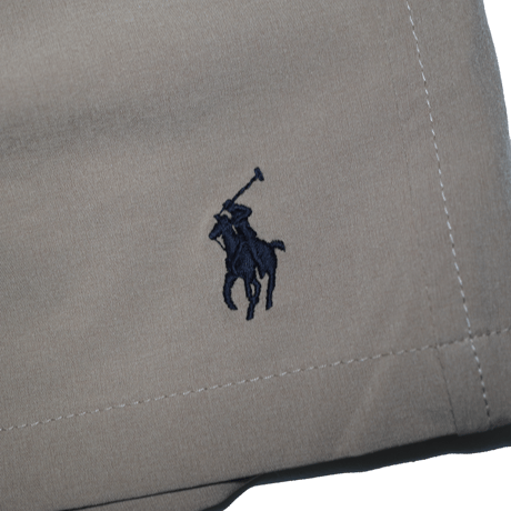 POLO RALPHLAUREN　"BEIGE TRAVELER SWIM SHORTS“ SHORTS