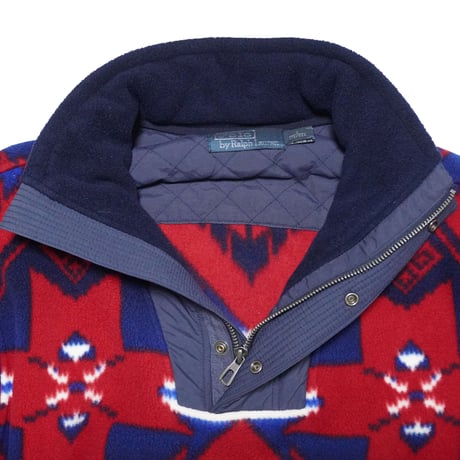 POLO RALPHLAUREN　"PULL OVER NATIVE FLEECE" FLEECE