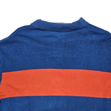 POLO SPORT RALPHLAUREN　"VINTAGE BLUE ORANGE" S/S POLO SHIRT