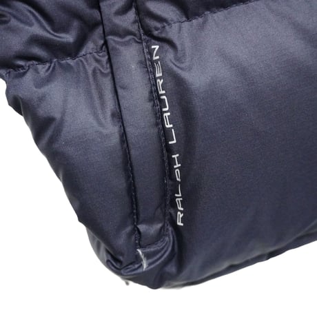 RLX RALPHLAUREN　"NAVY FOODIE DOWN JACKET" DOWN JACKET