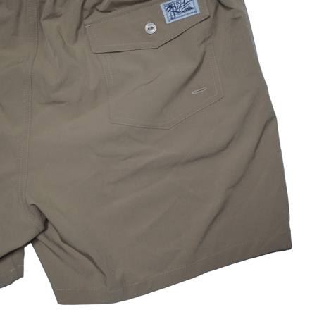 POLO RALPHLAUREN　"BEIGE TRAVELER SWIM SHORTS“ SHORTS