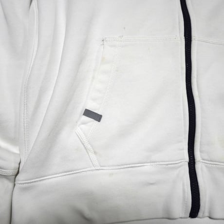 POLO SPORT RALPHLAUREN　”WHITE ZIPUP FLEECE FOODIE” FLEECE JACKET