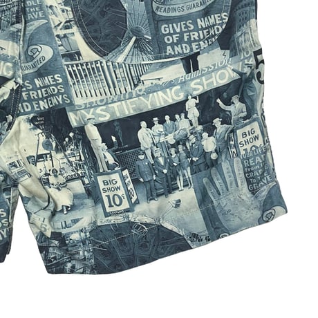RRL RALPHLAUREN　"CONEY ISLAND PHOTO SHORTS" SHORTS