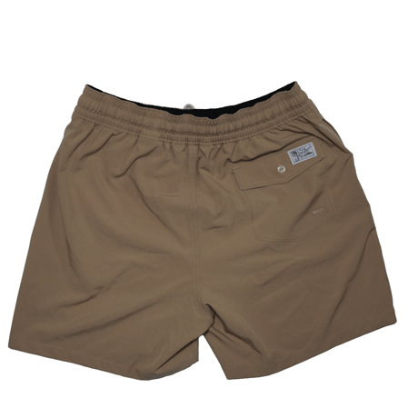 POLO RALPHLAUREN　"BEIGE TRAVELER SWIM SHORTS“ SHORTS
