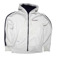 POLO SPORT RALPHLAUREN　”WHITE ZIPUP FLEECE FOODIE” FLEECE JACKET
