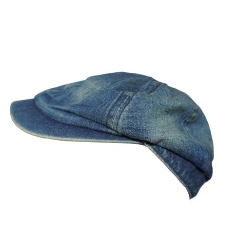 RRL RALPHLAUREN　"INDIGO DENIM NEWSBOY CAP" CAP