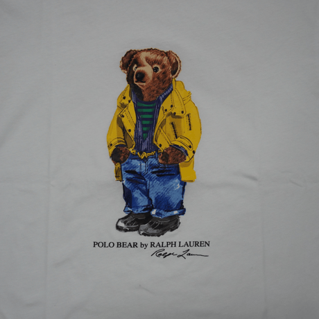 POLO RALPHLAUREN　"POLO BEAR YELLOW RAIN COAT" S/S TEE