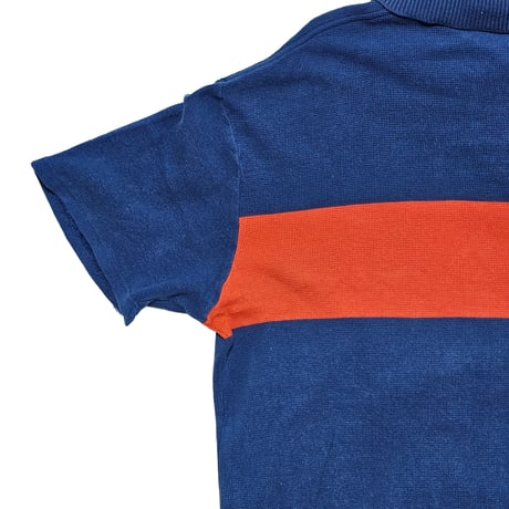 POLO SPORT RALPHLAUREN　"VINTAGE BLUE ORANGE" S/S POLO SHIRT