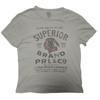 POLO RALPHLAUREN　"SUPERIOR BRAND PRL & CO" S/S TEE