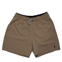 POLO RALPHLAUREN　"BEIGE TRAVELER SWIM SHORTS“ SHORTS