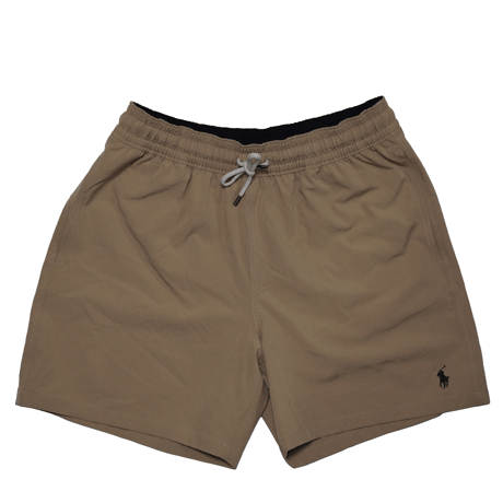 POLO RALPHLAUREN　"BEIGE TRAVELER SWIM SHORTS“ SHORTS
