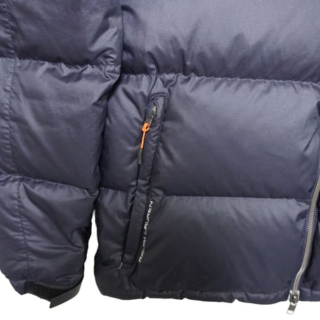 RLX RALPHLAUREN　"NAVY FOODIE DOWN JACKET" DOWN JACKET