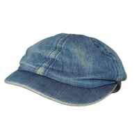 RRL RALPHLAUREN　"INDIGO DENIM NEWSBOY CAP" CAP