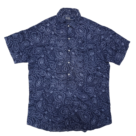 POLO RALPHLAUREN　"CAMBRIDGE PAISLY" S/S SHIRT