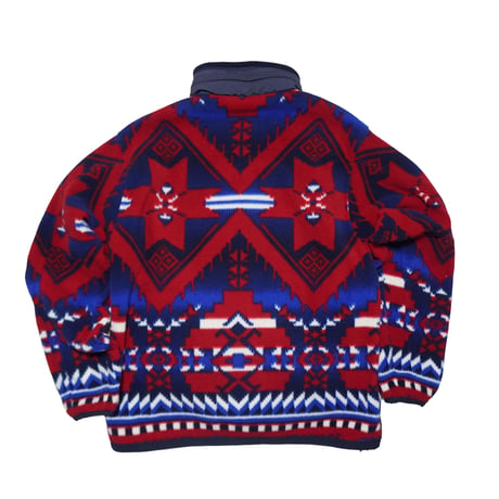 POLO RALPHLAUREN　"PULL OVER NATIVE FLEECE" FLEECE