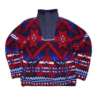 POLO RALPHLAUREN　"PULL OVER NATIVE FLEECE" FLEECE