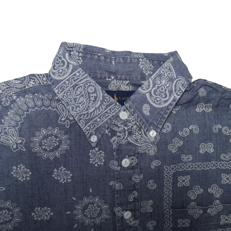 POLO RALPHLAUREN　"PAISLEY PATCHWORK" S/S SHIRT