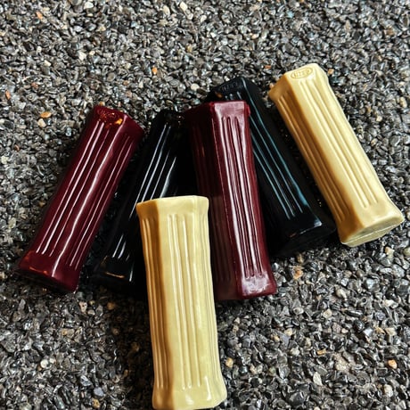 CRAZYNUTS HEXAGON GRIP 1インチ用 バーガンディ