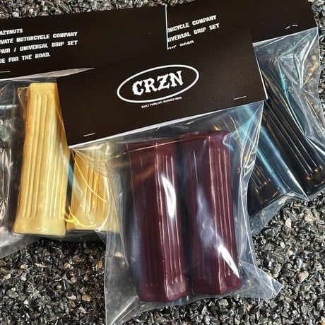 CRAZYNUTS HEXAGON GRIP 1インチ用 バーガンディ