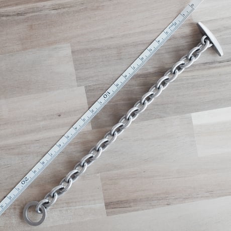 【少量生産品｜old silver ORIGINAL】アンカーチェーンブレスレット 日本製 JA001