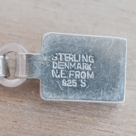 【デンマーク製 N.E. FROM 1960年代頃】シルバーブレスレット m356