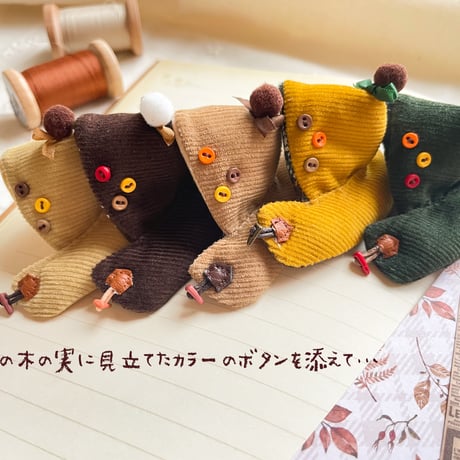 秋の小人ポンチョ
