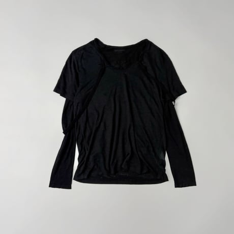 Triple layered l/s shirt