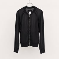 KristenseN DU NORD - see-through silk mix blouson