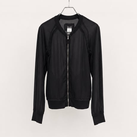 KristenseN DU NORD - see-through silk mix blouson