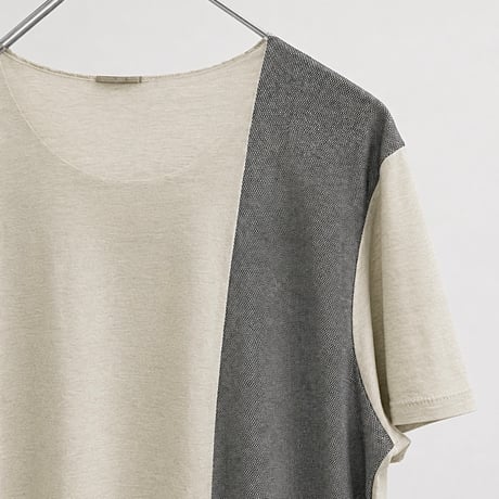 AW2011 Balenciaga by Nicolas Ghesquiere - Assymmetric docking t-shirt