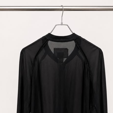 KristenseN DU NORD - see-through silk mix blouson