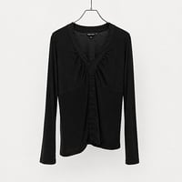 GIORGIO ARMANI - silk long sleeve t-shirt