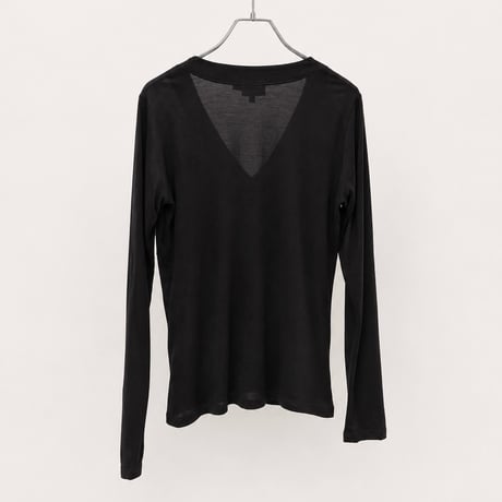GIORGIO ARMANI - silk long sleeve t-shirt