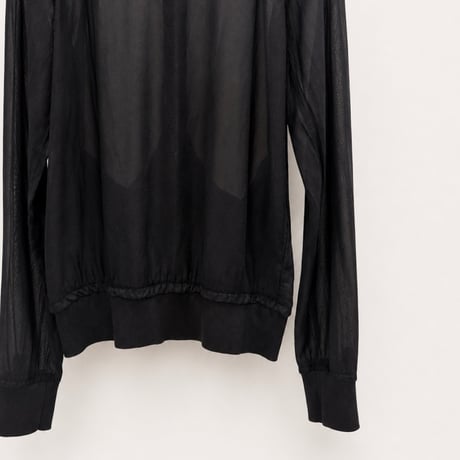 KristenseN DU NORD - see-through silk mix blouson