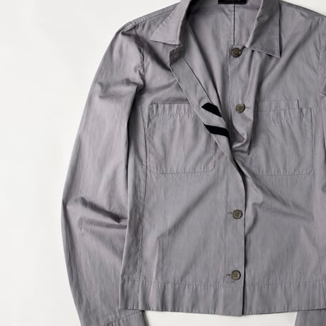 PRADA - Concealed bondage shirt jacket