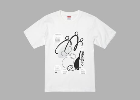 Mozzao Tシャツ「Mロゴ」Bタイプ
