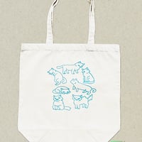 ねこだらけ　トートバック