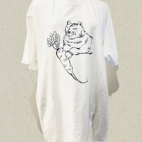 Cat & Carrot　Tシャツ　5001