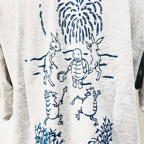 兎蛙亀花火遊宴　Tシャツ　5942