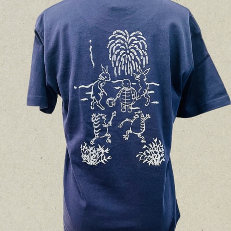 兎蛙亀花火遊宴　Tシャツ　5942