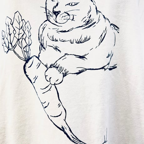 Cat & Carrot　Tシャツ　5001