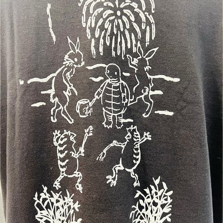 兎蛙亀花火遊宴　Tシャツ　5942